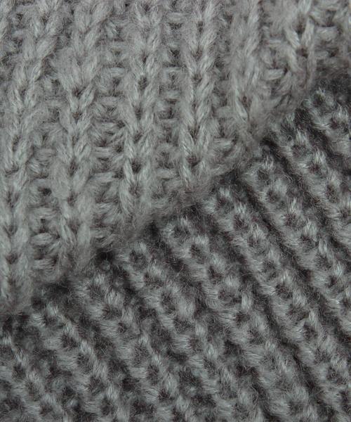 8(eight)(エイト)の「ニット スヌード ネックウォーマー(ネックウォーマー/スヌード・メンズ・ホワイト/グレー・FREE)」の11枚目の写真