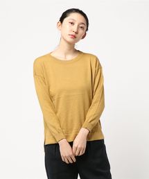 AMERICAN HOLIC | クルーネックベーシックプルオーバー(ニット/セーター)