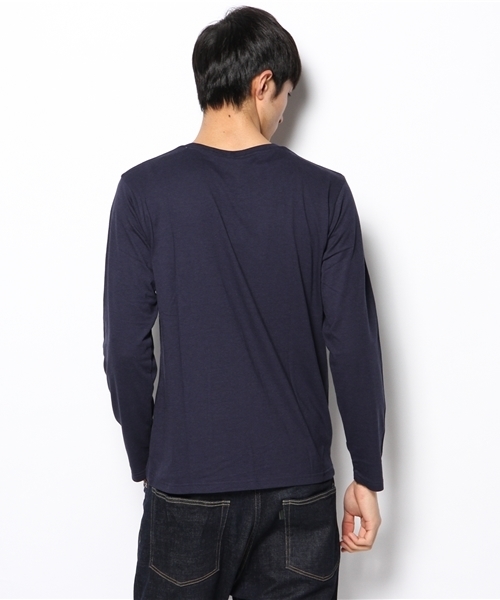 WEGO(ウィゴー)の「WEGO/フォトプリントUネックTシャツ(Tシャツ/カットソー・メンズ・ライトピンク/ホワイト/ブラック/ネイビー・LARGE/MEDIUM)」の11枚目の写真