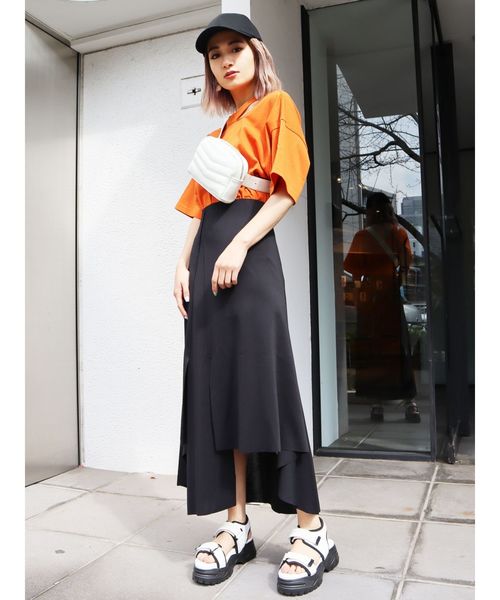 EMODA(エモダ)の「バルキースニーカーシューズ(サンダル・レディース・ホワイト/ブラック・SMALL/MEDIUM/LARGE)」の9枚目の写真