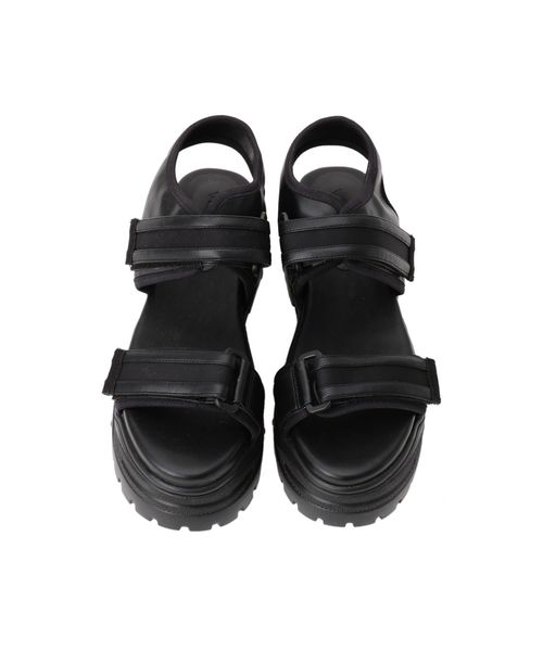 EMODA(エモダ)の「バルキースニーカーシューズ(サンダル・レディース・ホワイト/ブラック・SMALL/MEDIUM/LARGE)」の7枚目の写真