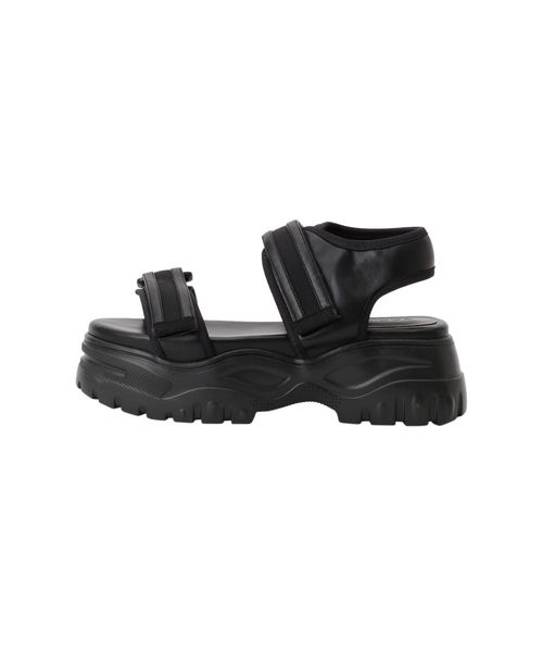 EMODA(エモダ)の「バルキースニーカーシューズ(サンダル・レディース・ホワイト/ブラック・SMALL/MEDIUM/LARGE)」の12枚目の写真