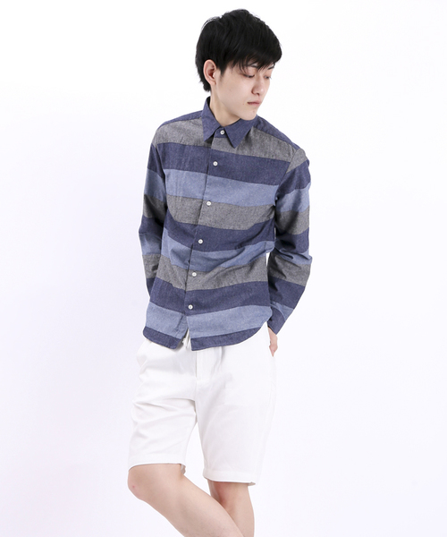 WEGO（ウィゴー）の「WEGO/コットンレーヨンイージーショーツ（その他パンツ・メンズ・ホワイト/ブラック/ブルー・MEDIUM/LARGE）」の13枚目の写真