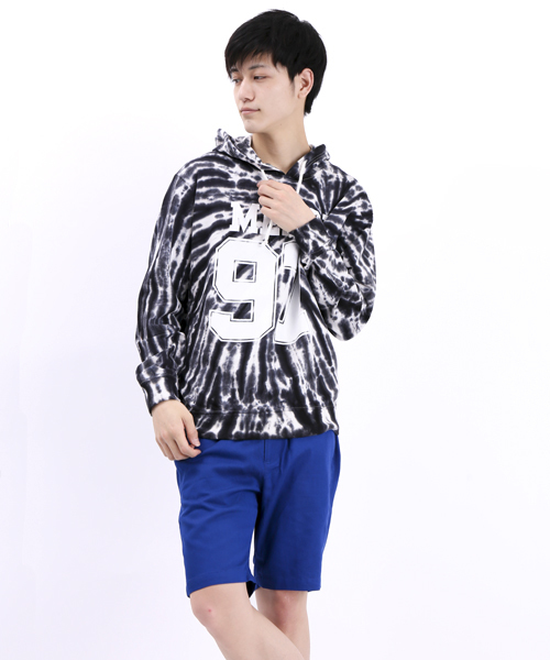 WEGO（ウィゴー）の「WEGO/コットンレーヨンイージーショーツ（その他パンツ・メンズ・ホワイト/ブラック/ブルー・MEDIUM/LARGE）」の15枚目の写真