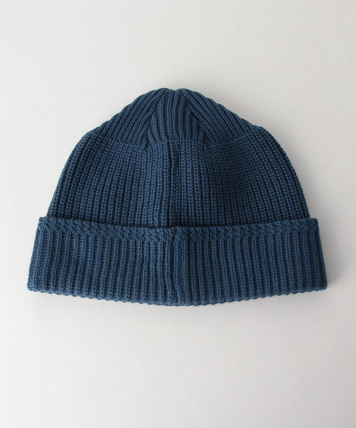 STONE ISLAND（ストーンアイランド）の「＜STONE ISLAND＞ LOGO BEANIE 1/ビーニー（ニットキャップ/ビーニー・メンズ・マスタード/ネイビー/ブラック・FREE）」の4枚目の写真