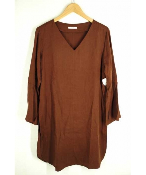 ブランド古着 Vネックチュニックワンピース チュニック Elforbr エルフォーブル のファッション通販 Zozoused