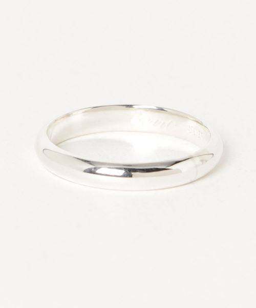 Genri(ゲンリ)の「Genri/ROUND PLAIN RING zaimokuza(リング・メンズ・シルバー・11号/9号/5号/13号/17号/19号/7号/15号)」の2枚目の写真