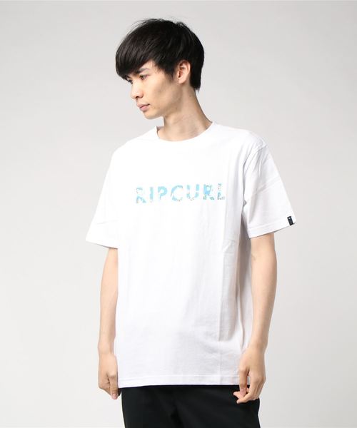 rip curl(リップカール)の「半袖Tシャツ RIPCURL T01-201(Tシャツ/カットソー・メンズ・ホワイト/ブラック/ホワイト×ブルー/ブラック×イエロー/ホワイト系その他・M/L/XL)」の3枚目の写真