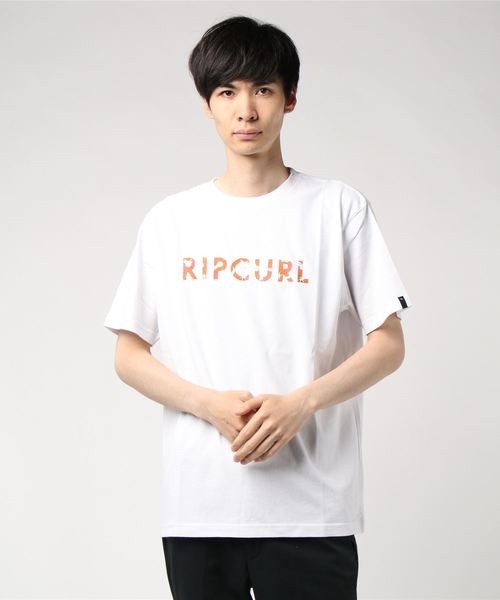 rip curl(リップカール)の「半袖Tシャツ RIPCURL T01-201(Tシャツ/カットソー・メンズ・ホワイト/ブラック/ホワイト×ブルー/ブラック×イエロー/ホワイト系その他・M/L/XL)」の4枚目の写真