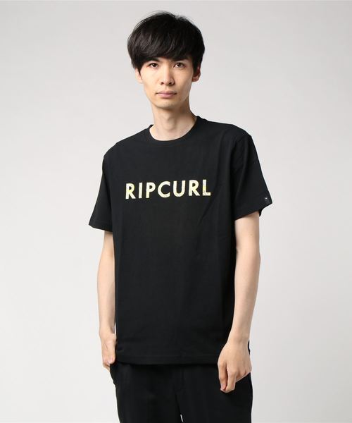 rip curl(リップカール)の「半袖Tシャツ RIPCURL T01-201(Tシャツ/カットソー・メンズ・ホワイト/ブラック/ホワイト×ブルー/ブラック×イエロー/ホワイト系その他・M/L/XL)」の5枚目の写真