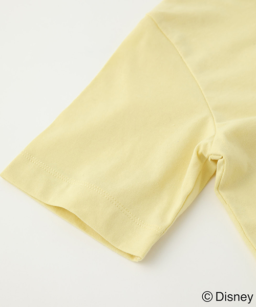 AZUL by moussy（アズールバイマウジー）の「KIDS SURF MICKEY TEE / キッズサーフミッキーT（Tシャツ/カットソー・キッズ・ライトブルー/オフホワイト/イエロー・100/110/120）」の9枚目の写真