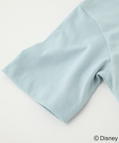 AZUL by moussy（アズールバイマウジー）の「KIDS SURF MICKEY TEE / キッズサーフミッキーT（Tシャツ/カットソー・キッズ・ライトブルー/オフホワイト/イエロー・100/110/120）」の13枚目の写真