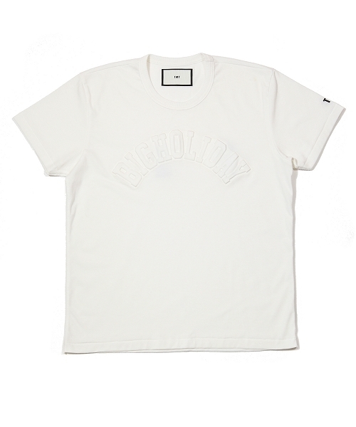 TMT(ティーエムティー)の「S/SS TEE(BIGHOLIDAY)(Tシャツ/カットソー・メンズ・ホワイト/ブラック/トップグレー・SMALL/MEDIUM/LARGE)」の2枚目の写真