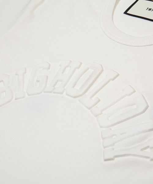 TMT(ティーエムティー)の「S/SS TEE(BIGHOLIDAY)(Tシャツ/カットソー・メンズ・ホワイト/ブラック/トップグレー・SMALL/MEDIUM/LARGE)」の4枚目の写真