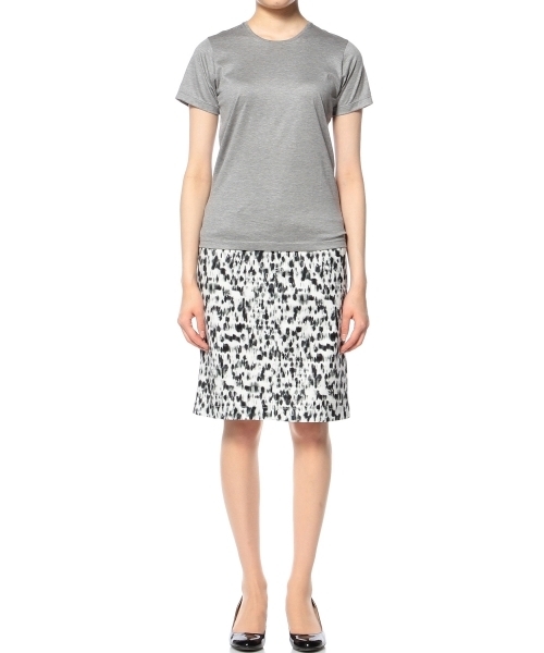 ASTRAET（アストラット）の「ASTRAET(アストラット) コットン5分袖プルオーバー（Tシャツ/カットソー・レディース・ブラック/グレー/ホワイト・2/1）」の10枚目の写真