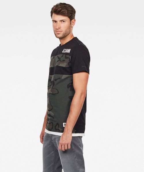 G-STAR（ジースター）の「Graphic 2 T-Shirt（Tシャツ/カットソー・メンズ・ダークブラック・SMALL/MEDIUM/LARGE/X-LARGE/X-SMALL）」の2枚目の写真