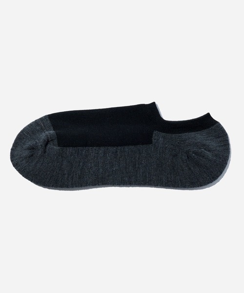 CHICSTOCKS（シックストックス）の「ウールスニーカーソックス（ソックス/靴下・メンズ・ブラック/グレー系その他/ベージュ/オフホワイト/ホワイト系その他/ライトグレー/ブラック系その他・LARGE/MEDIUM/SMALL）」の5枚目の写真