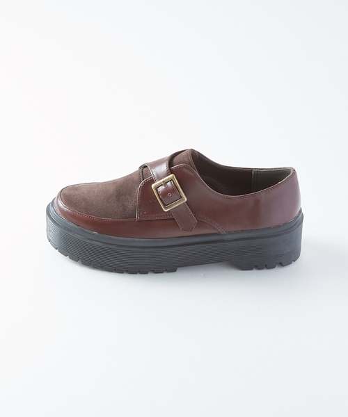 cepo（セポ）の「キリカエベルトローファー（ローファー・レディース・ブラック/ブラウン・M/L）」の3枚目の写真