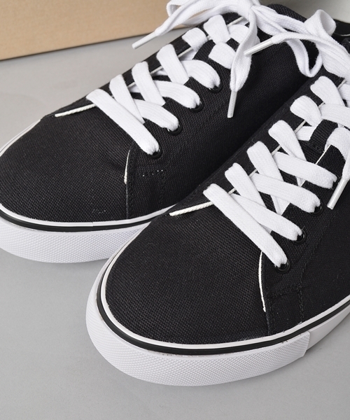 SHIPS JET BLUE（シップスジェットブルー）の「★★JB: キャンバス コートスニーカー■（スニーカー・メンズ・ホワイト/ブラック/ネイビー・27cm/26cm/28cm）」の4枚目の写真