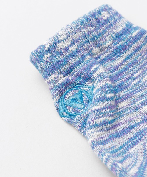 チャイハネ（チャイハネ）の「【チャイハネ】チャクラミドルソックス23～25cm（ソックス/靴下・レディース・ライトブルー/グリーン/パープル/レッド/イエロー/オレンジ/インディゴブルー・FREE）」の8枚目の写真