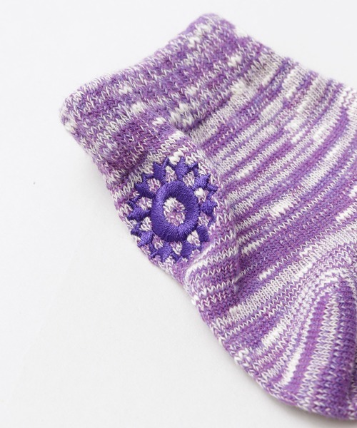 チャイハネ（チャイハネ）の「【チャイハネ】チャクラミドルソックス23～25cm（ソックス/靴下・レディース・ライトブルー/グリーン/パープル/レッド/イエロー/オレンジ/インディゴブルー・FREE）」の10枚目の写真