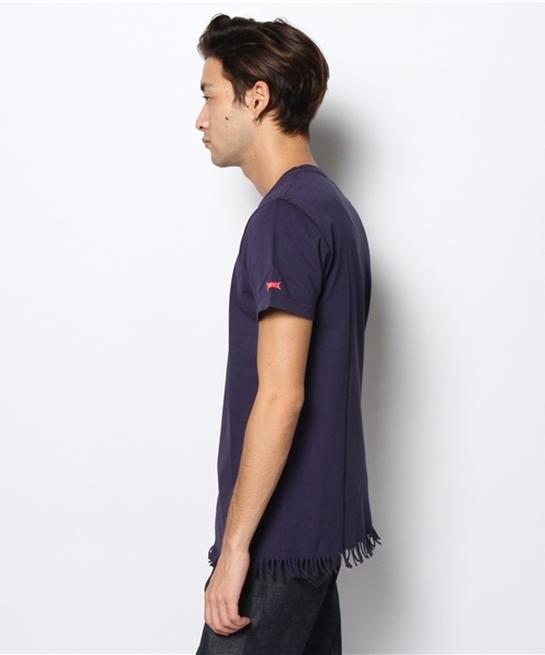 BEAMS T（ビームスティー）の「◎ETHOS / FRINGE14FW（Tシャツ/カットソー・メンズ・オリーブ/ネイビー・SMALL/MEDIUM/LARGE/X-LARGE）」の10枚目の写真