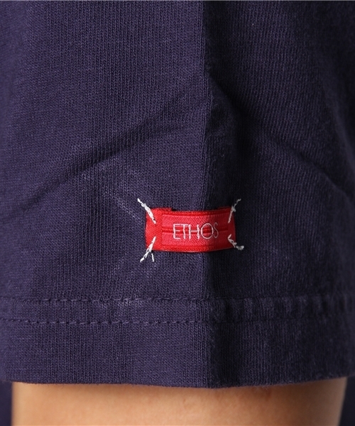BEAMS T（ビームスティー）の「◎ETHOS / FRINGE14FW（Tシャツ/カットソー・メンズ・オリーブ/ネイビー・SMALL/MEDIUM/LARGE/X-LARGE）」の6枚目の写真