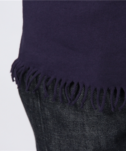 BEAMS T（ビームスティー）の「◎ETHOS / FRINGE14FW（Tシャツ/カットソー・メンズ・オリーブ/ネイビー・SMALL/MEDIUM/LARGE/X-LARGE）」の7枚目の写真