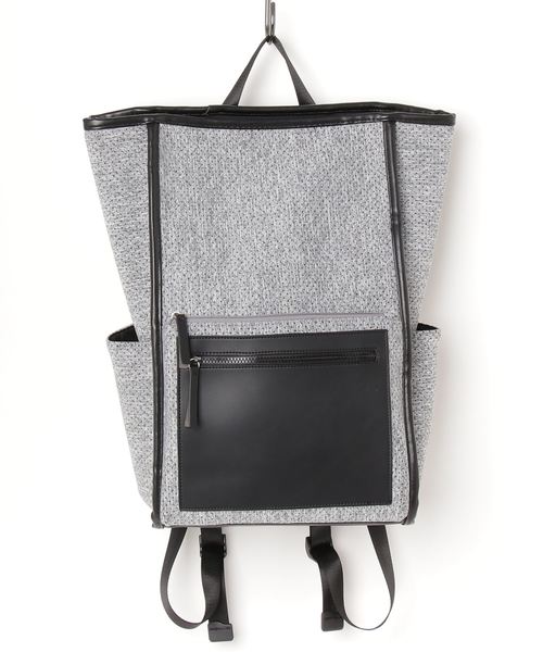 SOLPRESA(ソルプレーサ)の「【SOLPRESA】ボンディングパンチングリュックサック(バックパック/リュック・レディース・ブラック/グレー/ライトベージュ・ONE SIZE)」の2枚目の写真