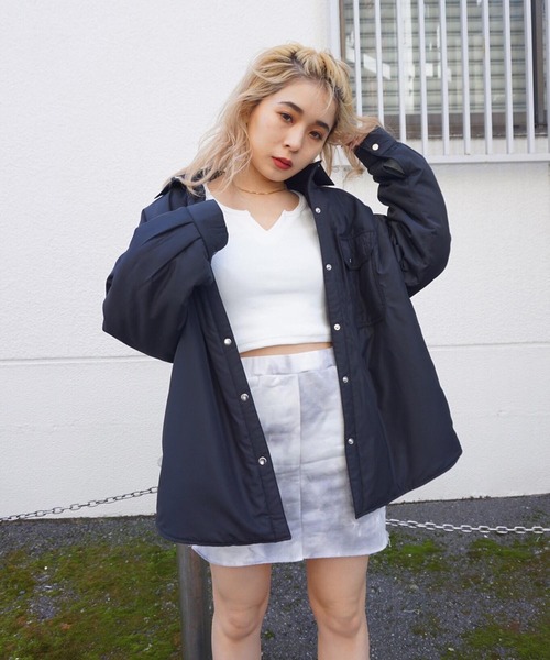 FIG&VIPER(フィグアンドバイパー)の「リブスリットショートロンT(Tシャツ/カットソー・レディース・ホワイト/ブラック/ベージュ/ピンク・FREE)」の9枚目の写真