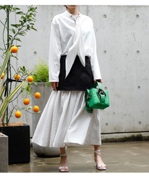 LE CIEL BLEU（ルシェルブルー）の「Layered Corset Skirt（スカート