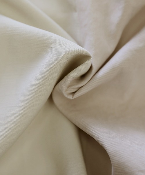 select MOCA(セレクトモカ)の「バイカラートレンチコート(トレンチコート・レディース・ベージュ/ライトグリーン/アイボリー・FREE)」の5枚目の写真