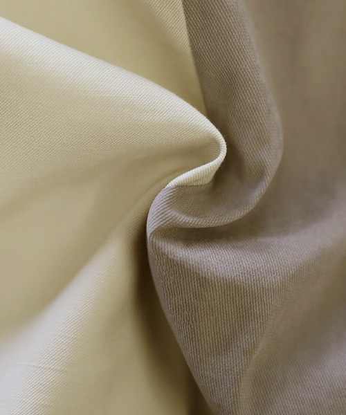 select MOCA(セレクトモカ)の「バイカラートレンチコート(トレンチコート・レディース・ベージュ/ライトグリーン/アイボリー・FREE)」の4枚目の写真