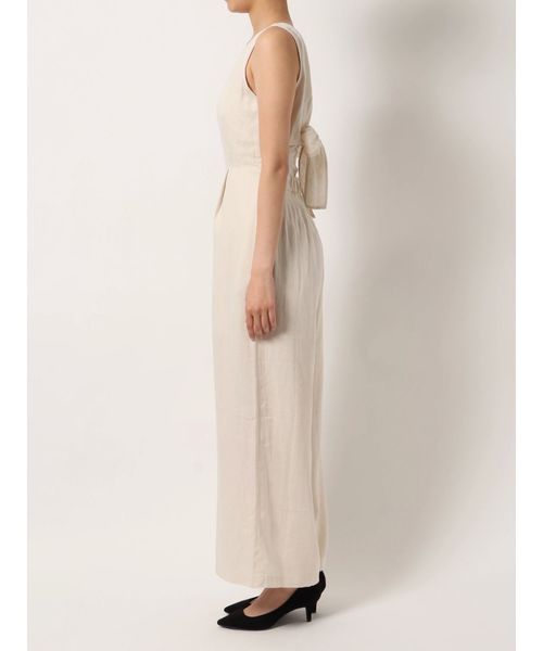 Ungrid(アングリッド)の「シルクネップコンビネゾン(つなぎ/オールインワン・レディース・ブラック/アイボリー・SMALL/MEDIUM)」の12枚目の写真