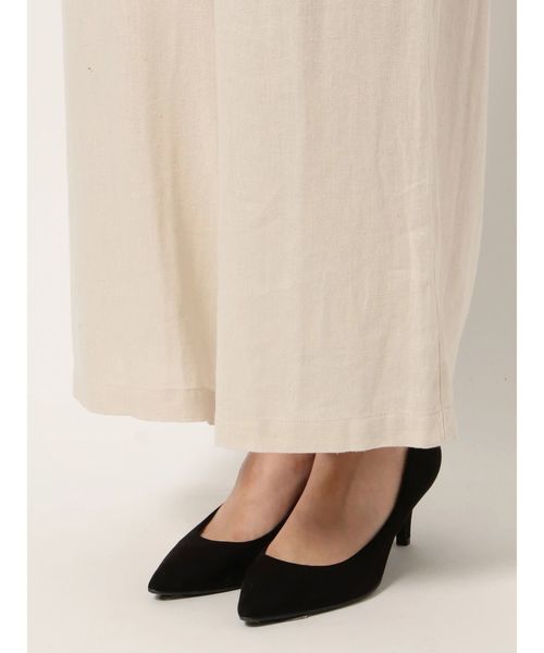 Ungrid(アングリッド)の「シルクネップコンビネゾン(つなぎ/オールインワン・レディース・ブラック/アイボリー・SMALL/MEDIUM)」の15枚目の写真