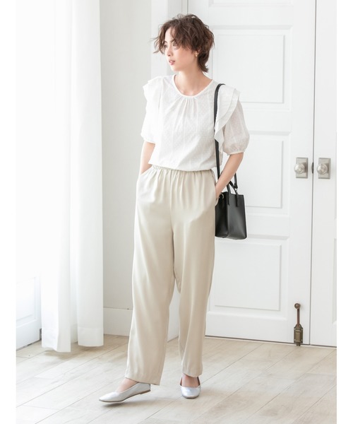 fifth（フィフス）の「スクエアカラー2wayハンドバッグ（ハンドバッグ・レディース・ライトブルー/ブラック/ベージュ・FREE）」の4枚目の写真