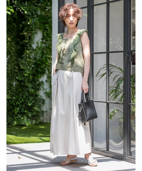 fifth（フィフス）の「スクエアカラー2wayハンドバッグ（ハンドバッグ・レディース・ライトブルー/ブラック/ベージュ・FREE）」の10枚目の写真