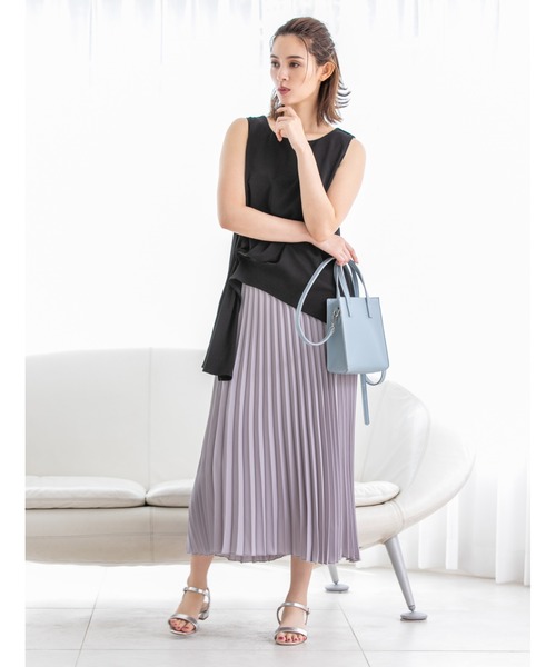 fifth（フィフス）の「スクエアカラー2wayハンドバッグ（ハンドバッグ・レディース・ライトブルー/ブラック/ベージュ・FREE）」の22枚目の写真