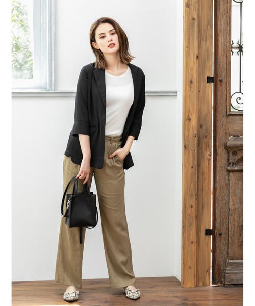 fifth（フィフス）の「スクエアカラー2wayハンドバッグ（ハンドバッグ・レディース・ライトブルー/ブラック/ベージュ・FREE）」の13枚目の写真