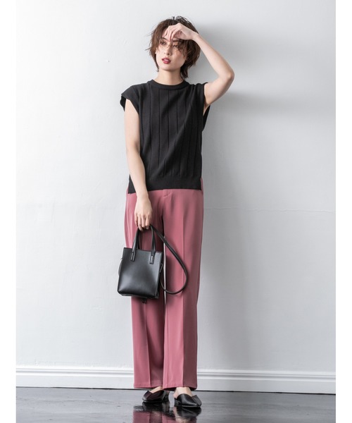 fifth（フィフス）の「スクエアカラー2wayハンドバッグ（ハンドバッグ・レディース・ライトブルー/ブラック/ベージュ・FREE）」の17枚目の写真