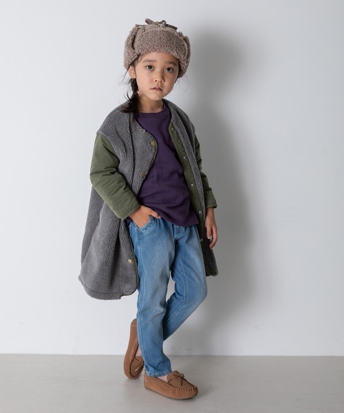 MAKE YOUR DAY（メイクユアデイ）の「ボアパイロットキャップ（キャップ・キッズ・ブラック/ベージュ/ブラウン・46/48/50/52/54/56）」の20枚目の写真