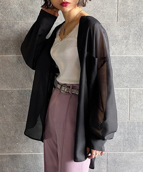 PAGEBOY（ページボーイ）の「2WAYレースキャミソールAW（キャミソール・レディース・ブラック/オフホワイト/ワインレッド/グレイッシュベージュ・FREE）」の6枚目の写真