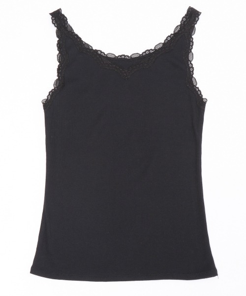 PAGEBOY（ページボーイ）の「2WAYレースキャミソールAW（キャミソール・レディース・ブラック/オフホワイト/ワインレッド/グレイッシュベージュ・FREE）」の12枚目の写真