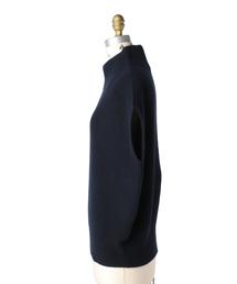 Mymk【Drawer/ドゥロワー】9G畦編みボトルネックノースリーブ Drawer（ドゥロワー）の「Drawer 9G畦編みボトルネックノースリーブ