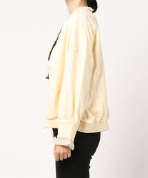 franchelippee（フランシュリッペ）の「[3L]バルーン裏毛ジャケット 