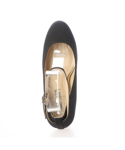 Miminy Piminy（ミミニー ピミニー）の「MiminyPiminy(ミミニーピミニー) ゴールドラインピース付きアンクルストラップ パンプス（パンプス・レディース・ネイビー/ブラック/ワイン/ホワイト/シルバー/ゴールド/ブラック系その他・M/LL/S/L）」の18枚目の写真