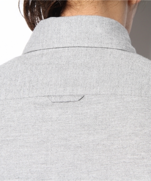 ABAHOUSE（アバハウス）の「ﾄｯﾌﾟｼｬﾝﾌﾞﾚｰ起毛ｼｬﾂ（シャツ/ブラウス・メンズ・ホワイト/ネイビー/グレー/ボルドー・3/4/2）」の12枚目の写真