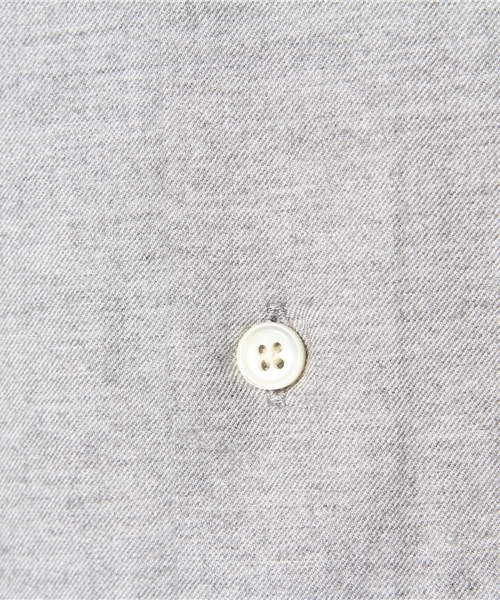 ABAHOUSE（アバハウス）の「ﾄｯﾌﾟｼｬﾝﾌﾞﾚｰ起毛ｼｬﾂ（シャツ/ブラウス・メンズ・ホワイト/ネイビー/グレー/ボルドー・3/4/2）」の5枚目の写真