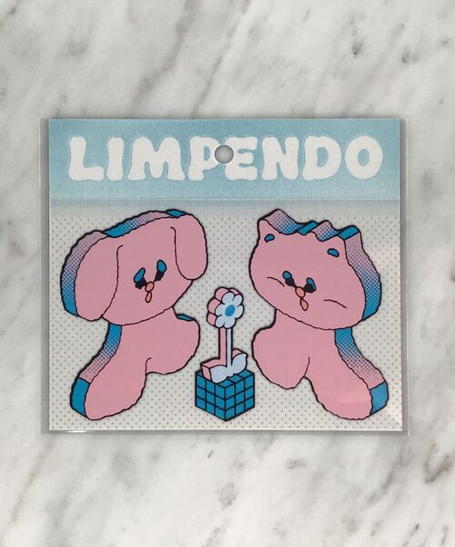 TOKYO CULTUART by BEAMS（トウキョウカルチャートバイビームス）の「鱗片堂 × ancco / 3D Animals ステッカー（M)（ステッカー/テープ・メンズ・ピンク/グリーン・ONE SIZE）」の7枚目の写真