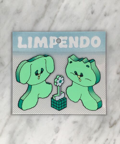 TOKYO CULTUART by BEAMS（トウキョウカルチャートバイビームス）の「鱗片堂 × ancco / 3D Animals ステッカー（M)（ステッカー/テープ・メンズ・ピンク/グリーン・ONE SIZE）」の8枚目の写真